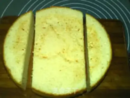 Make A flower cake step 3