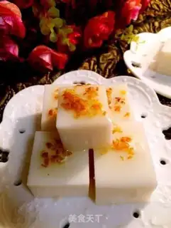 Make Cinnamon almond tofu step 8
