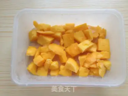 Make Mango ice cream step 3