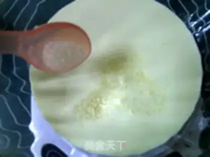 Make A flower cake step 7
