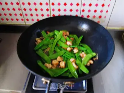 Make Shrimp beans step 8
