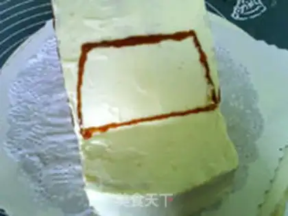 Make A flower cake step 20