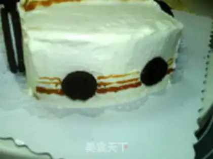 Make A flower cake step 27