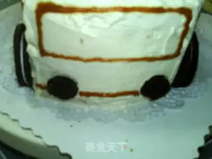 Make A flower cake step 28