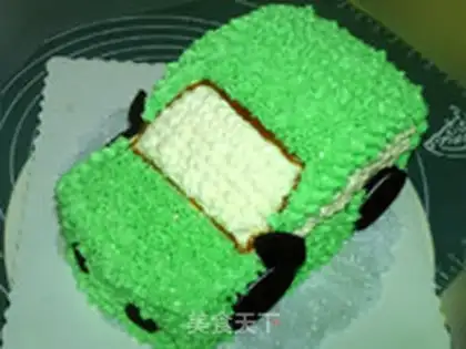 Make A flower cake step 33