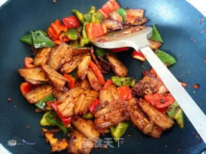 Make Sichuan back to the pot step 9
