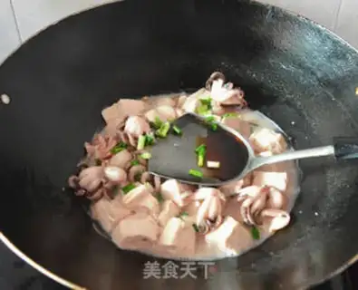Make The octopus tofu step 7