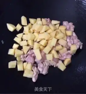Make Potato chicken step 3