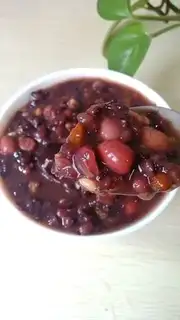Make ♪ ♪ ♪ Red bean oatmeal ♪ step 5