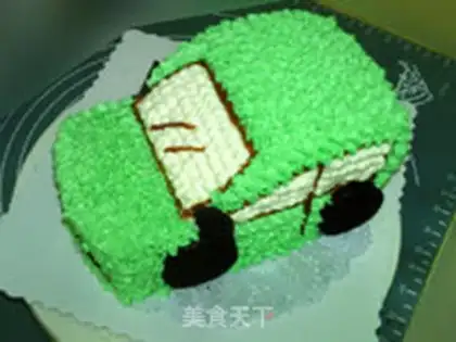 Make A flower cake step 38