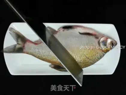 Make Red-burned mackerel step 1