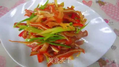 Make Red oil pig ears step 2