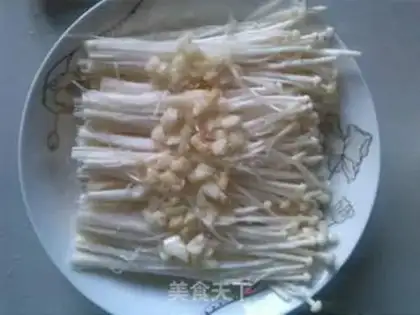 Make Steam needle mushrooms step 2