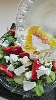 Make White cheese vegetable salad step 5