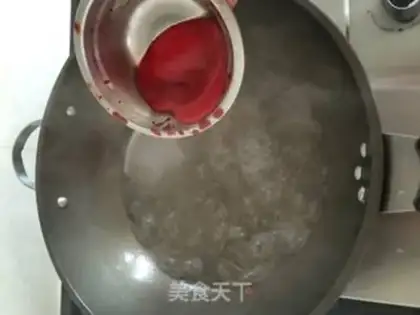 Make Chicken red powder step 1