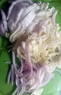 Make Hot fried rice cake step 1