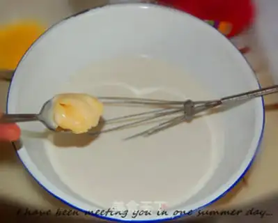 Make Ice cream tummy step 1
