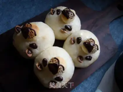 Make Little lions squeeze bread step 12