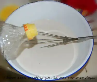 Make Ice cream tummy step 2