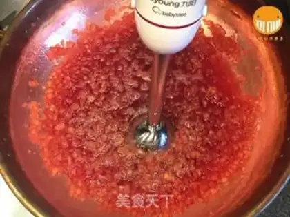 Make Pomegranate apple jam step 12