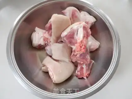 Make Ping Chi stewed pig hoof step 0