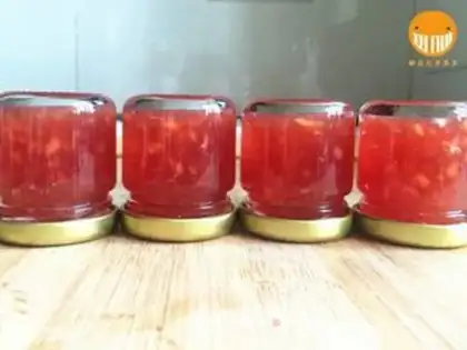 Make Pomegranate apple jam step 13