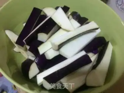 Make Soybeans for eggplant step 2