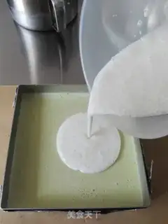 Make Sweet pea yogurt mousse cake step 11