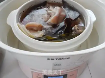 Make Ping Chi stewed pig hoof step 5