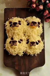 Make Little lions squeeze bread step 20