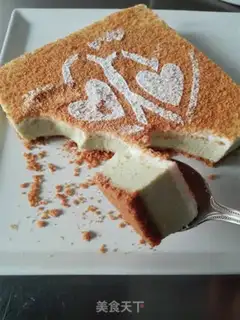 Make Sweet pea yogurt mousse cake step 15