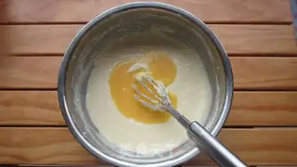 Make Baked cheesecake step 4