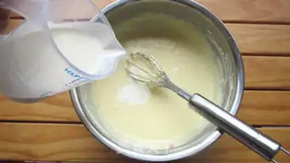 Make Baked cheesecake step 5