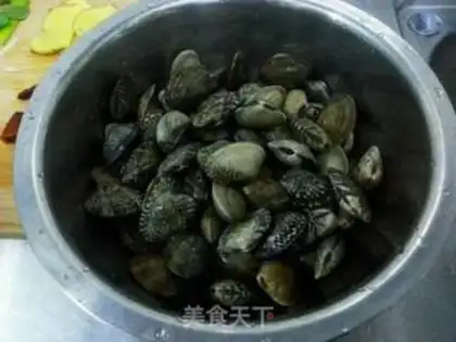 Make Hot hot clams step 2