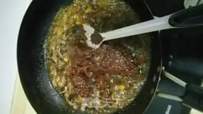 Make Private beef sauce step 9
