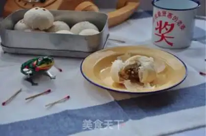 Make Squeeze meat mooncake step 21