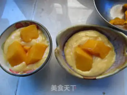 Make Mango pellets of yogurt step 11