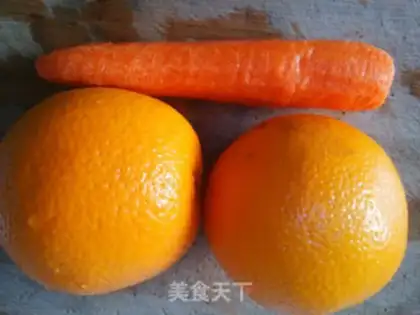 Make Carrot orange juice step 0