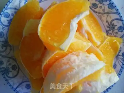 Make Carrot orange juice step 1