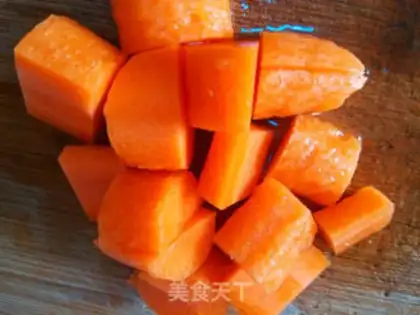 Make Carrot orange juice step 2