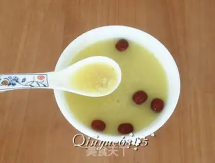 Make Quinoa greasy rice porridge step 5