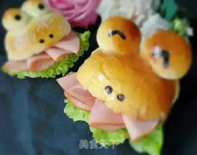 Make Frog bread step 10