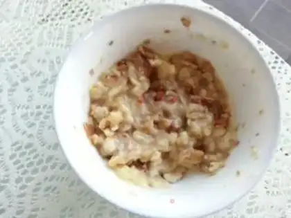 Make Banana nut sandwich step 2