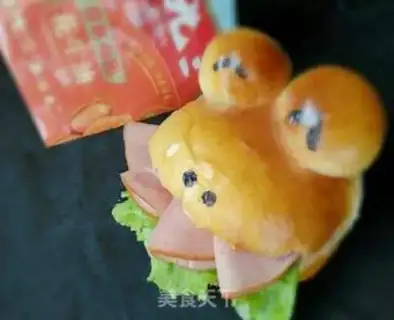 Make Frog bread step 13