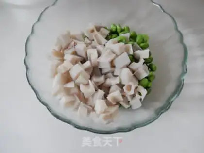 Make Onion fragrance with beans step 3
