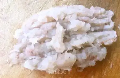 Make Pearl shrimp ball tofu box step 4