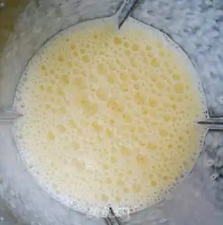Make Peach shake step 2