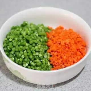 Make Garlic rice cake step 1
