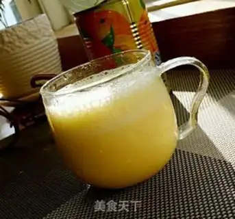 Make Peach shake step 3
