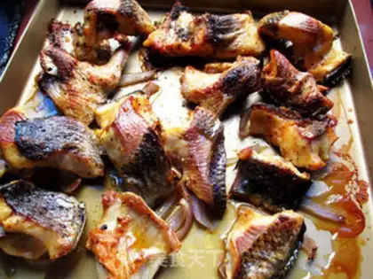 Make French black pepper roast fish step 11